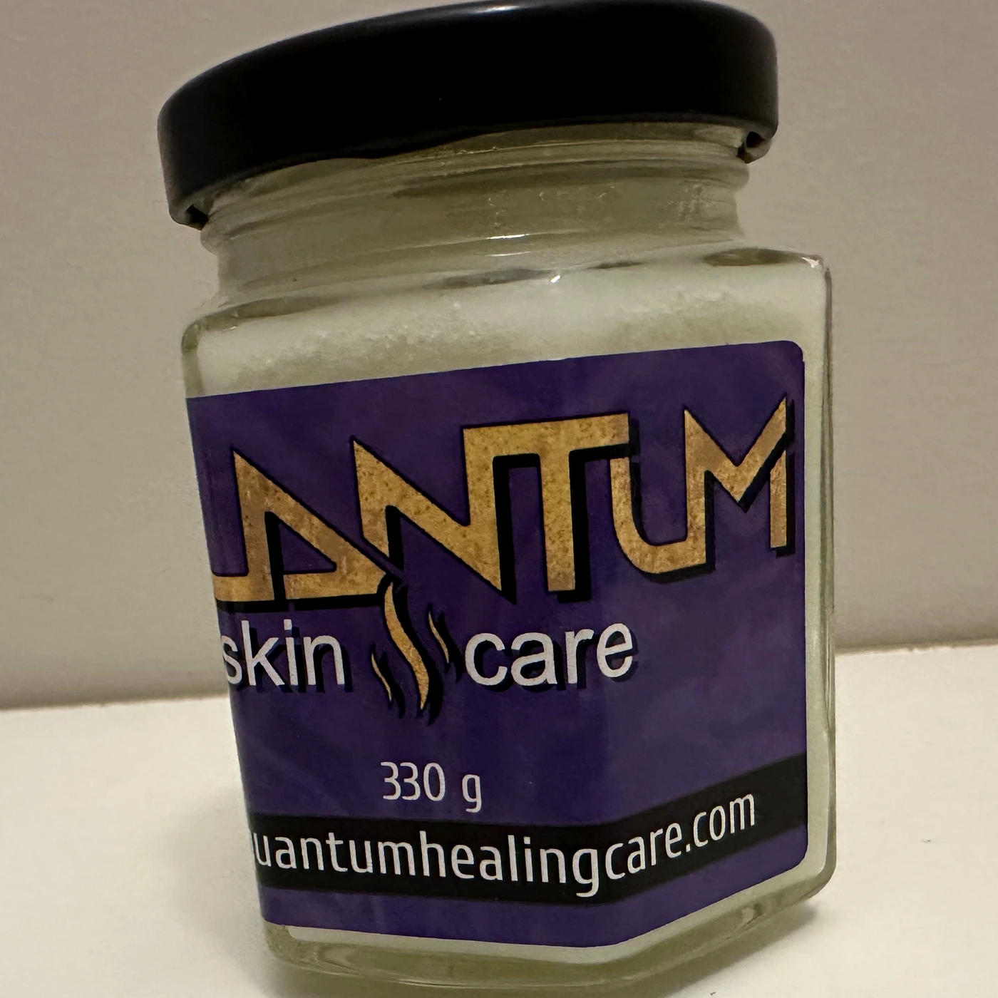 330g Quantum Skin Care handmade balm jar